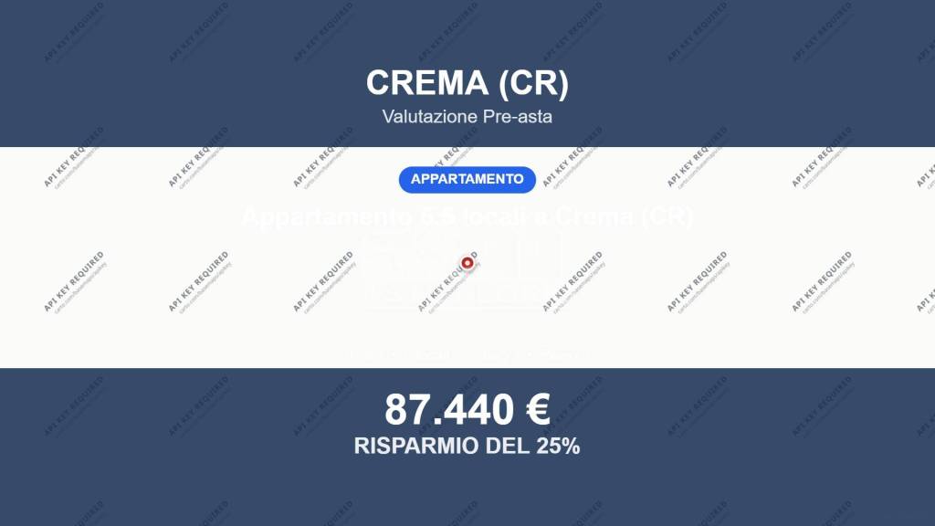 appartamento in vendita a Crema