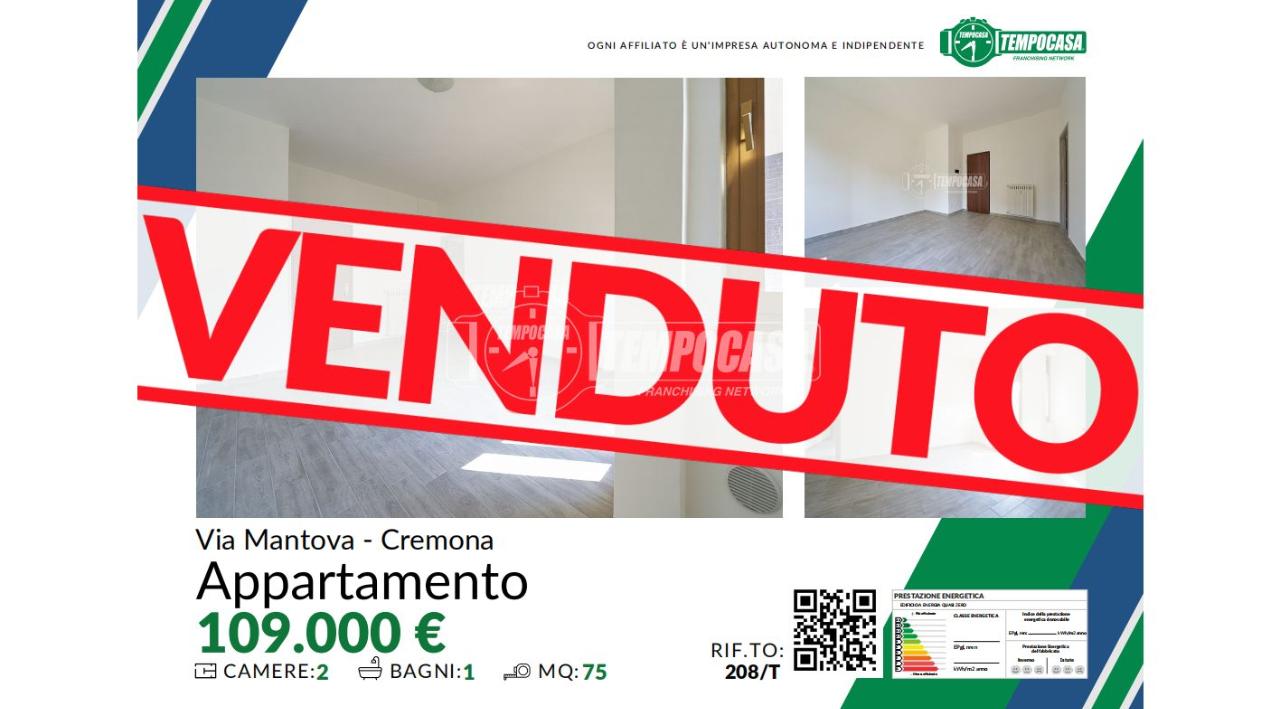 appartamento in vendita a Cremona in zona Via Mantova