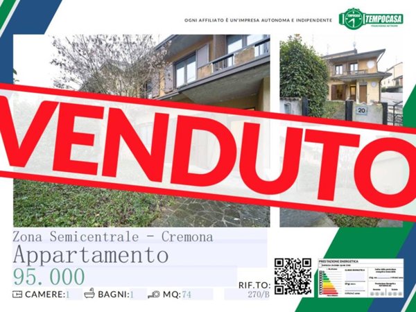 appartamento in vendita a Cremona