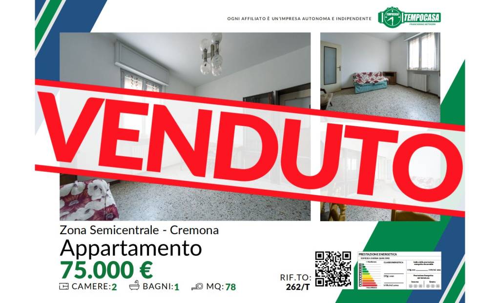 appartamento in vendita a Cremona