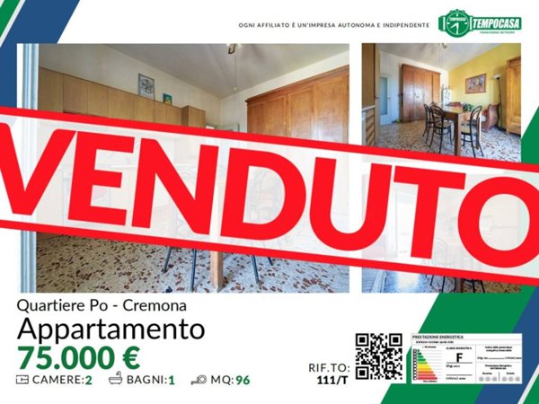 appartamento in vendita a Cremona in zona Viale Po