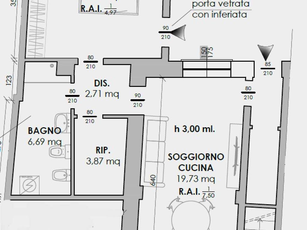 appartamento in vendita a Cremona in zona Piazza Castello