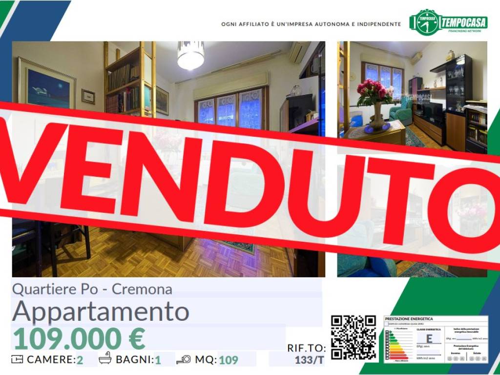 appartamento in vendita a Cremona in zona Viale Po