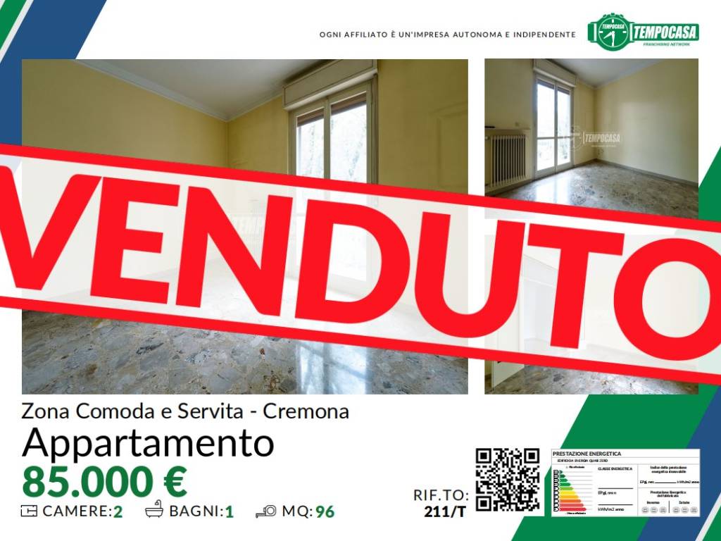 appartamento in vendita a Cremona in zona Via Giuseppina