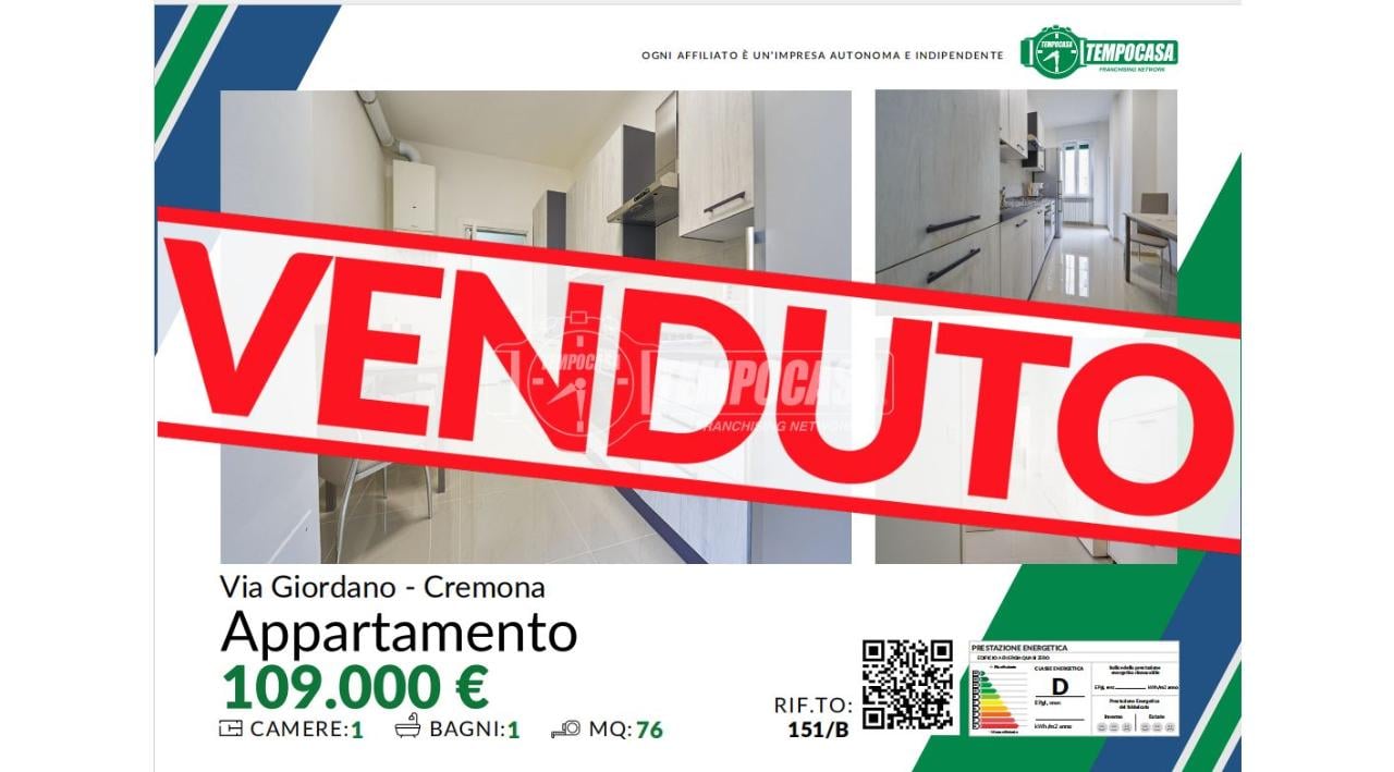 appartamento in vendita a Cremona in zona Via del Giordano