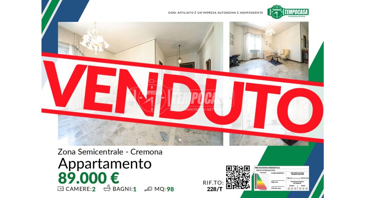 appartamento in vendita a Cremona in zona Via Brescia