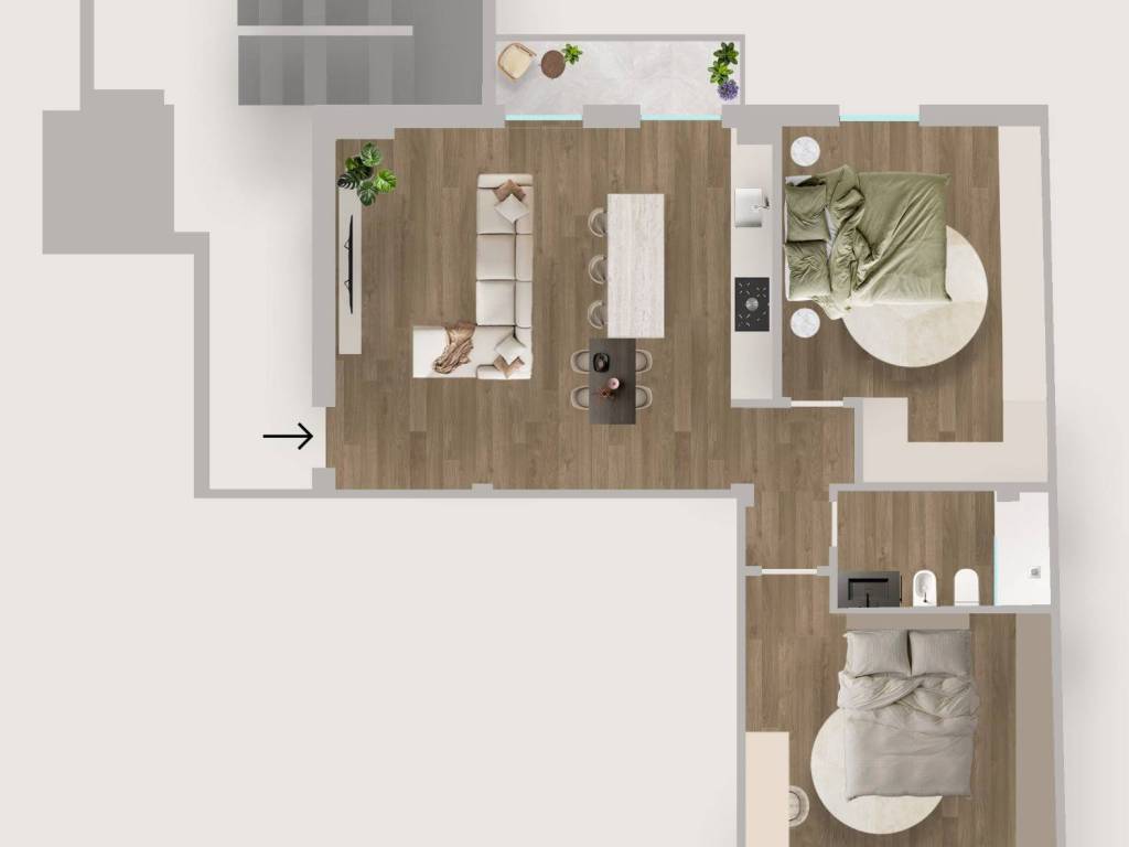 appartamento in vendita a Cremona in zona Piazza Castello