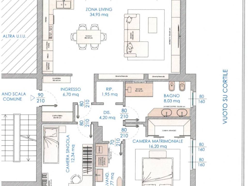 appartamento in vendita a Cremona