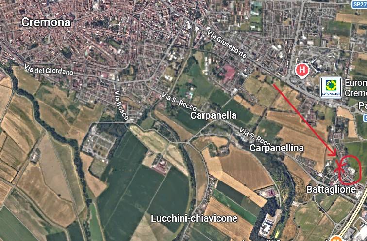terreno agricolo in vendita a Cremona in zona Battaglione