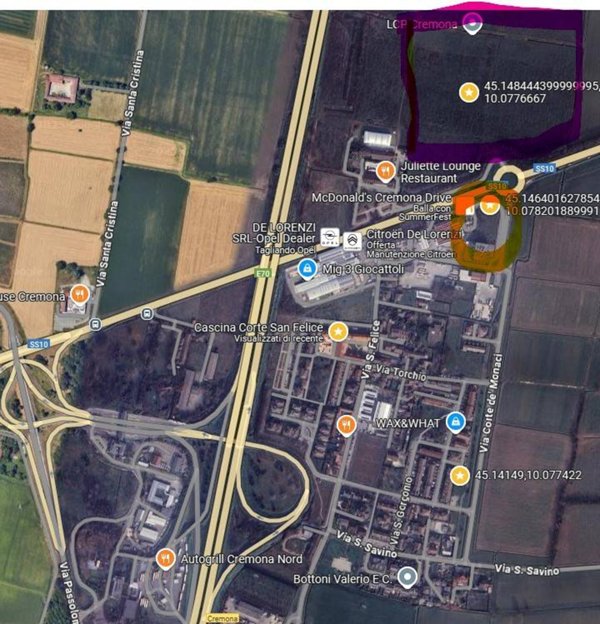 terreno edificabile in vendita a Cremona in zona San Felice