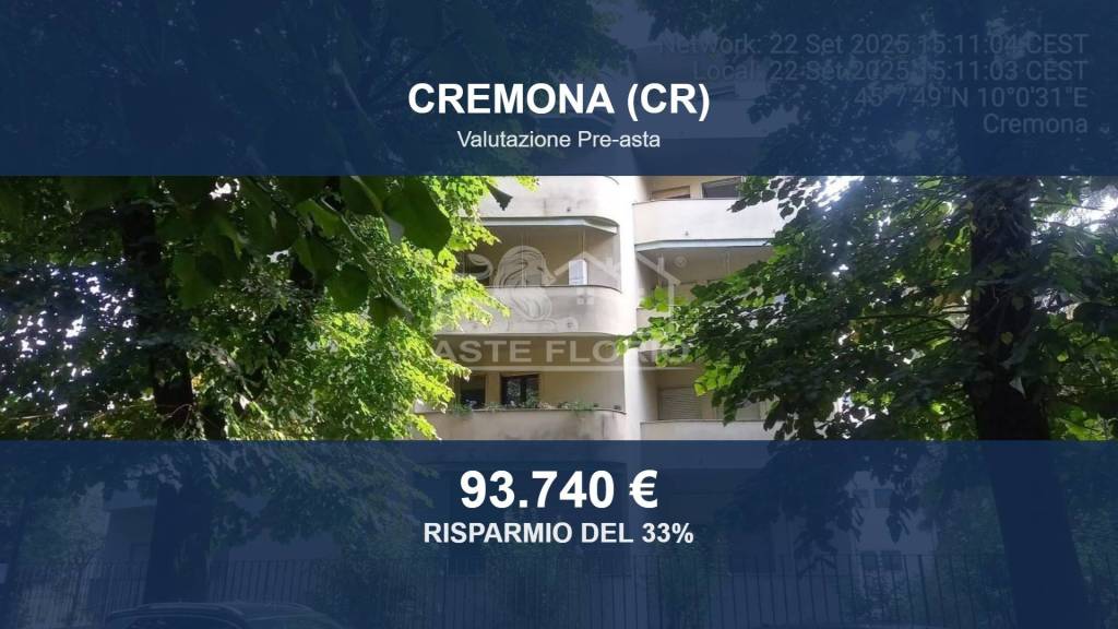 appartamento in vendita a Cremona in zona Viale Po