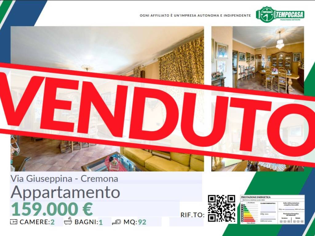 appartamento in vendita a Cremona in zona Via Giuseppina