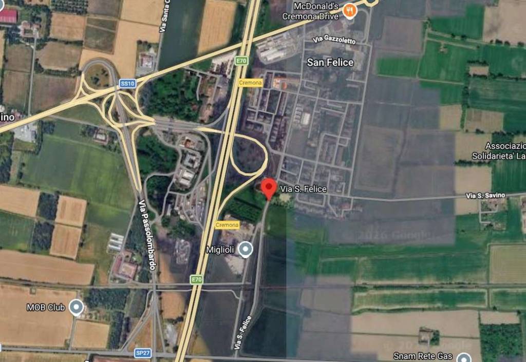 terreno agricolo in vendita a Cremona in zona San Felice