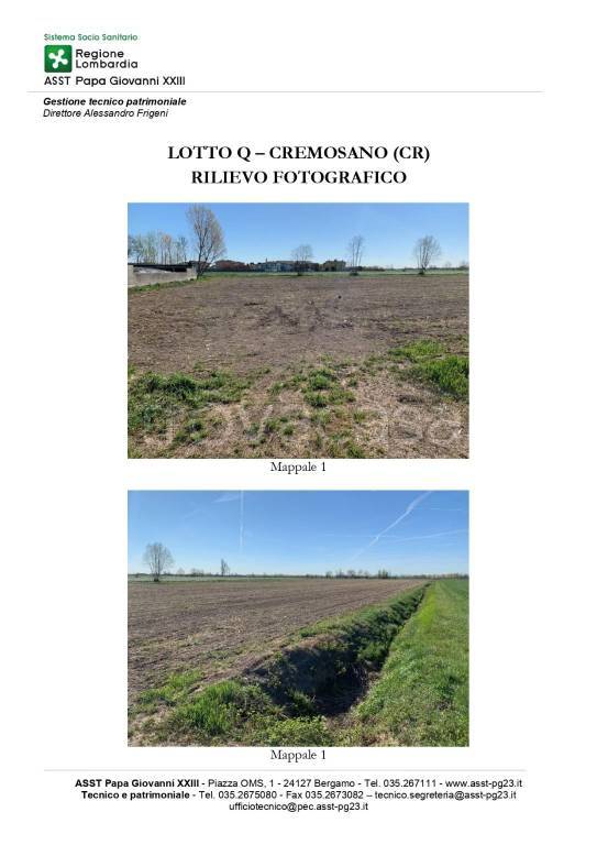 terreno agricolo in vendita a Cremosano