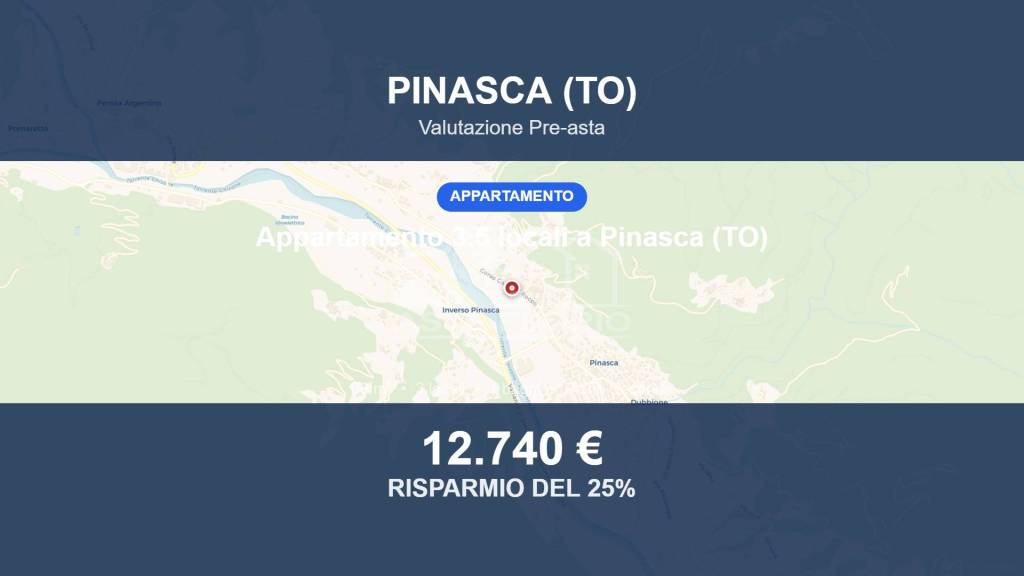 appartamento in vendita a Pinasca in zona Dubbione