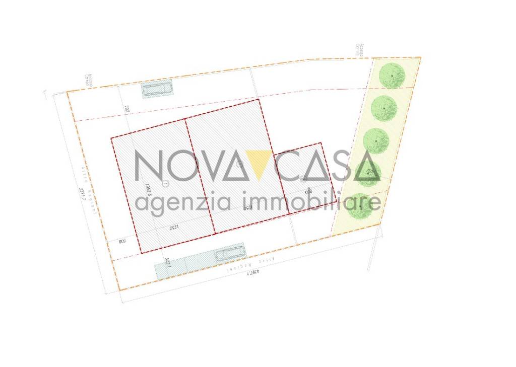 terreno edificabile in vendita ad Izano