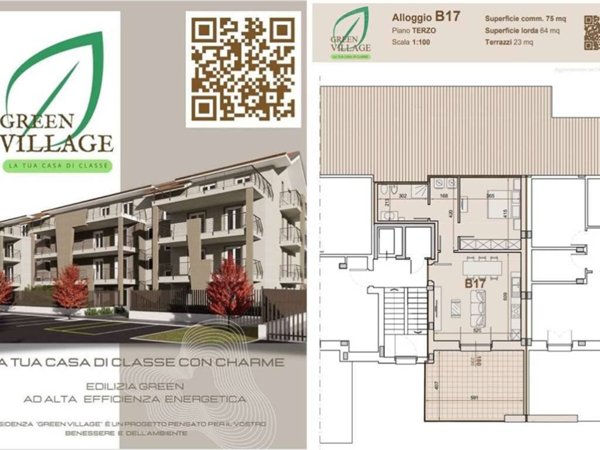 appartamento in vendita a Pinerolo in zona Abbadia Alpina