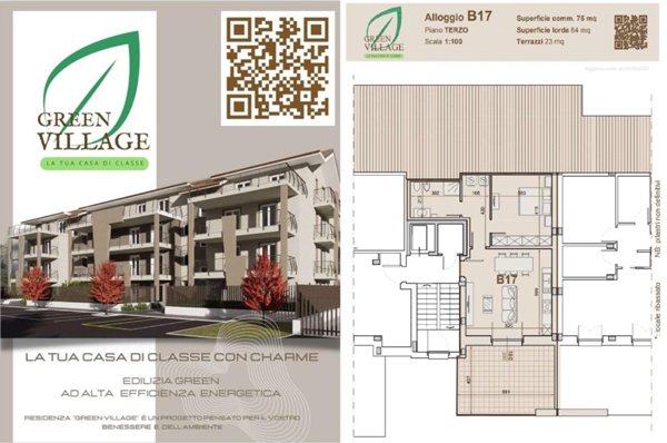 appartamento in vendita a Pinerolo in zona Abbadia Alpina