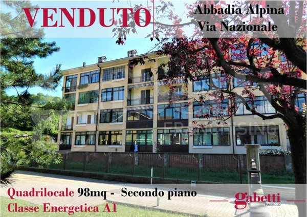appartamento in vendita a Pinerolo in zona Abbadia Alpina