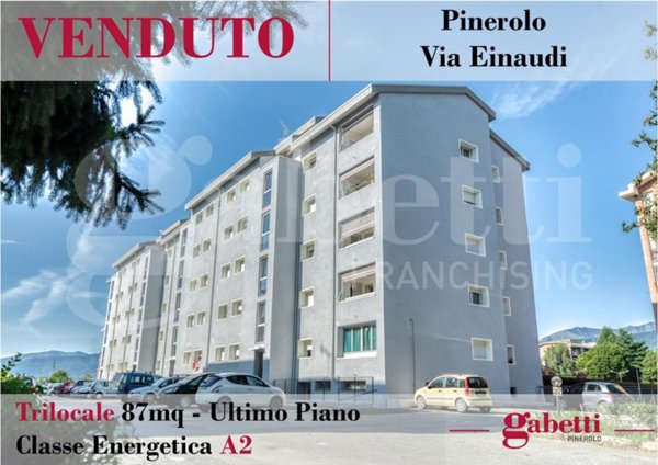 appartamento in vendita a Pinerolo in zona Baudenasca