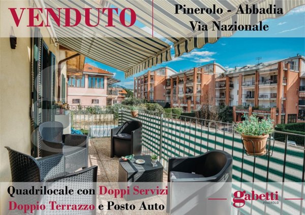 appartamento in vendita a Pinerolo in zona Abbadia Alpina
