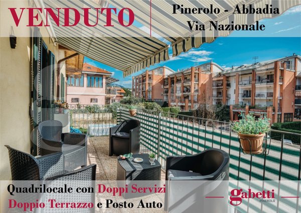 appartamento in vendita a Pinerolo in zona Abbadia Alpina