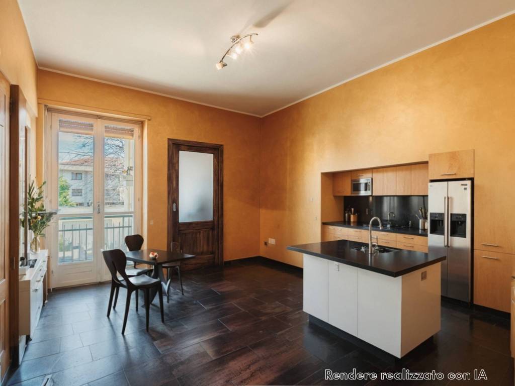 appartamento in vendita a Pinerolo in zona Riva