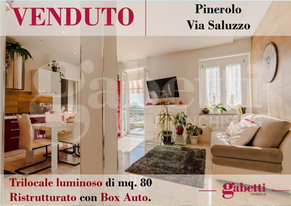 appartamento in vendita a Pinerolo in zona Baudenasca