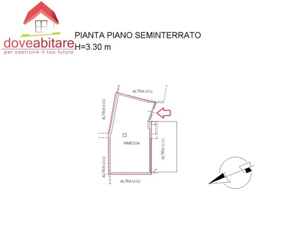 locale di sgombero in vendita a Pinerolo