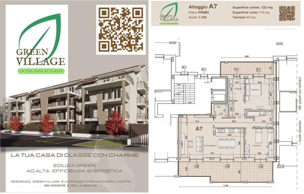 appartamento in vendita a Pinerolo in zona Abbadia Alpina