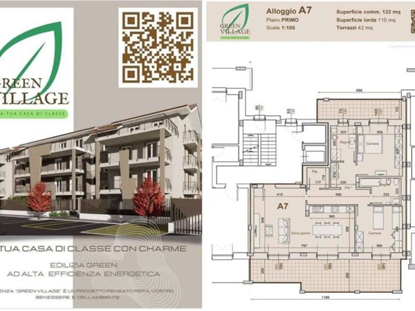 appartamento in vendita a Pinerolo in zona Abbadia Alpina