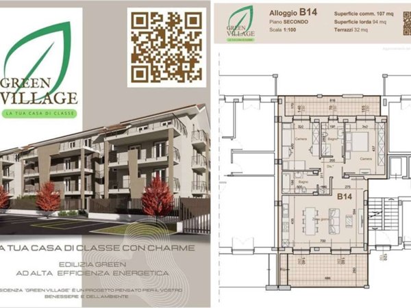 appartamento in vendita a Pinerolo in zona Abbadia Alpina