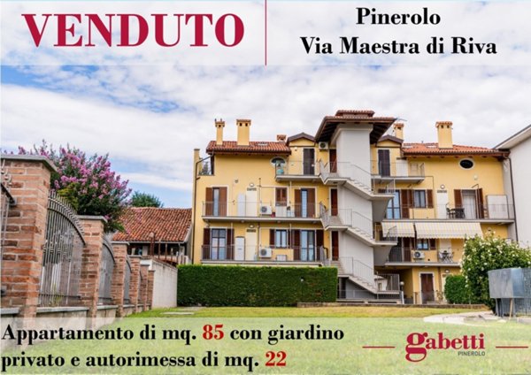 appartamento in vendita a Pinerolo in zona Riva