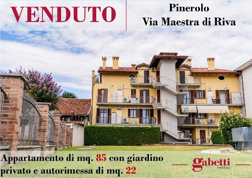 appartamento in vendita a Pinerolo in zona Riva