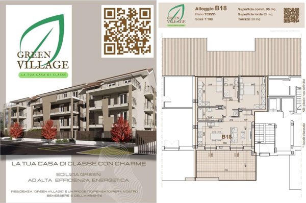 appartamento in vendita a Pinerolo in zona Abbadia Alpina