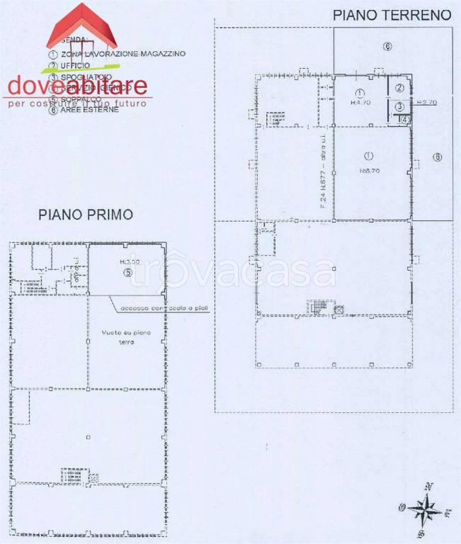 capannone in vendita a Pinerolo