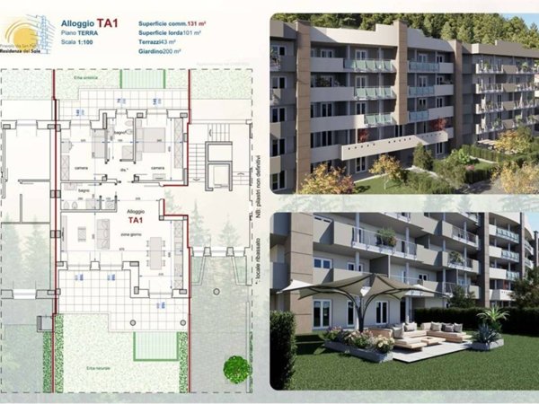 appartamento in vendita a Pinerolo