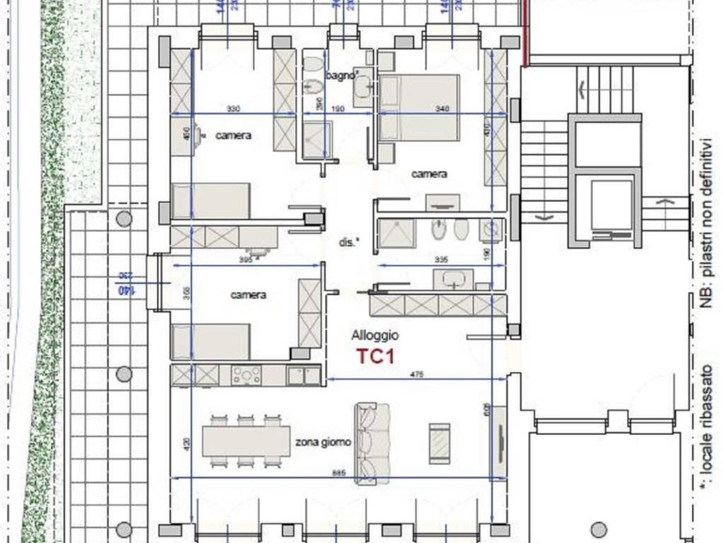 appartamento in vendita a Pinerolo