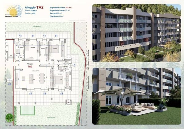 appartamento in vendita a Pinerolo