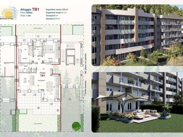 appartamento in vendita a Pinerolo