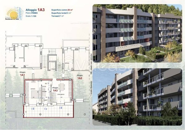 appartamento in vendita a Pinerolo