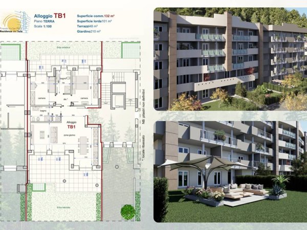 appartamento in vendita a Pinerolo