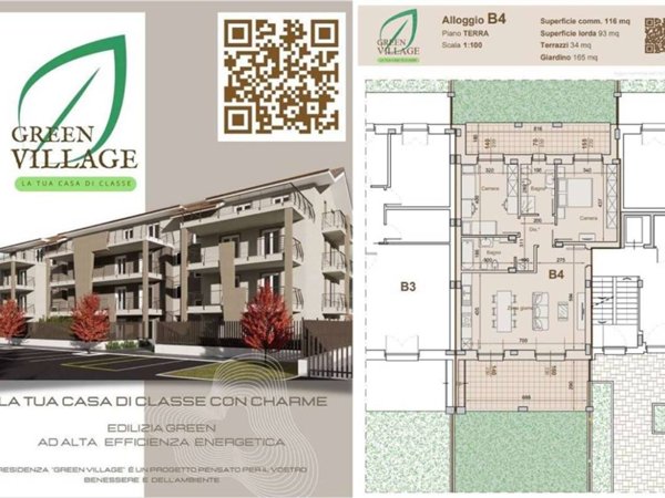 appartamento in vendita a Pinerolo in zona Abbadia Alpina