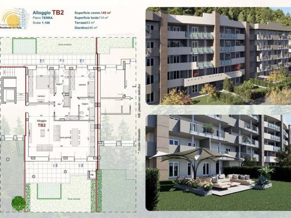 appartamento in vendita a Pinerolo