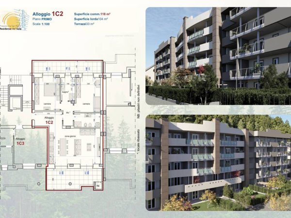 appartamento in vendita a Pinerolo
