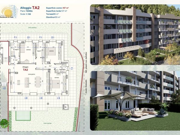 appartamento in vendita a Pinerolo