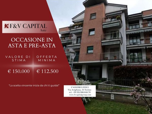 appartamento in vendita a Pinerolo