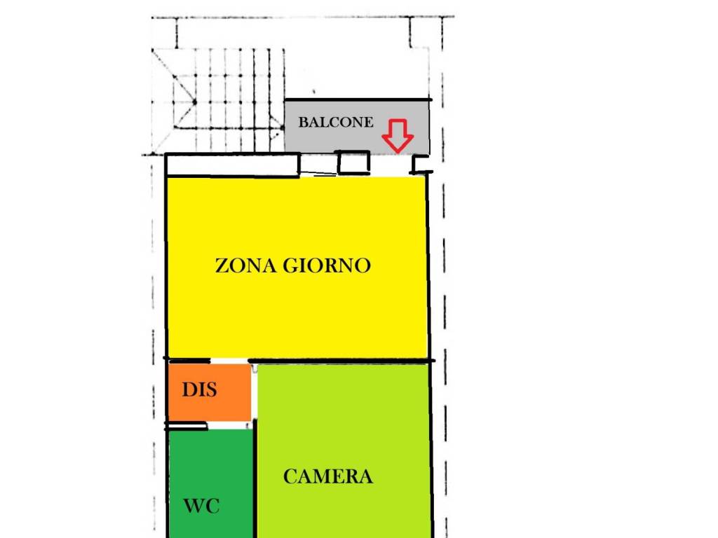 appartamento in vendita a Palazzo Pignano in zona Cascine Capri