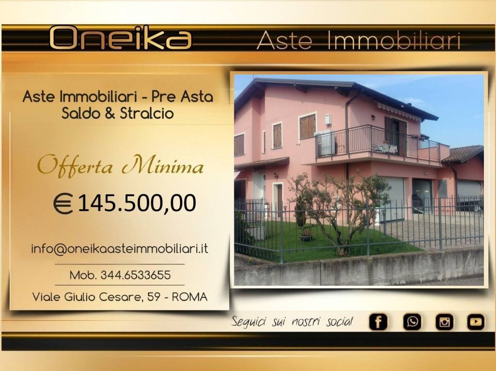 appartamento in vendita a Pandino in zona Nosadello