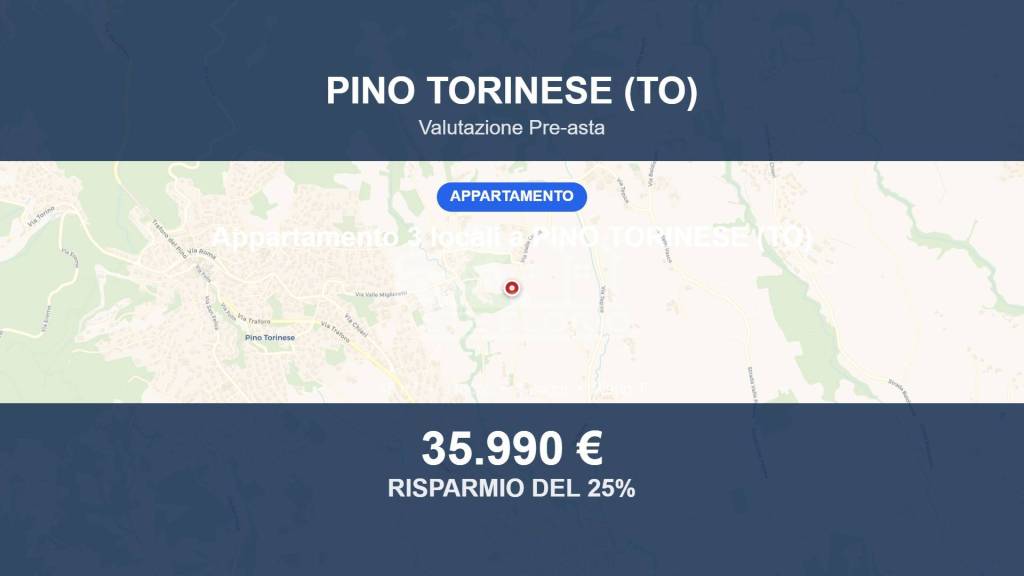 appartamento in vendita a Pino Torinese